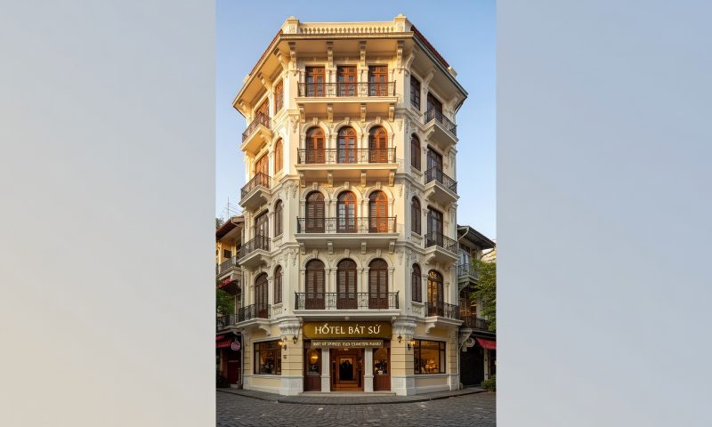 Khách sạn mặt phố Bát Sứ