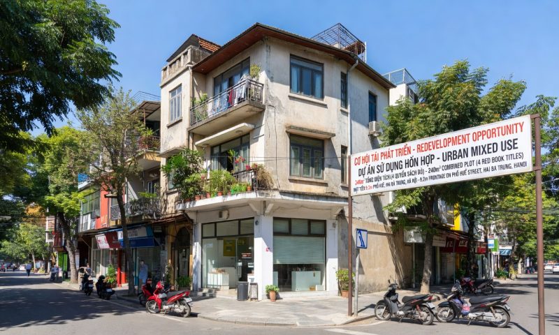 Khuôn đất mặt phố Phố Huế