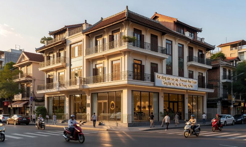 Mặt phố Tăng Bạt Hổ