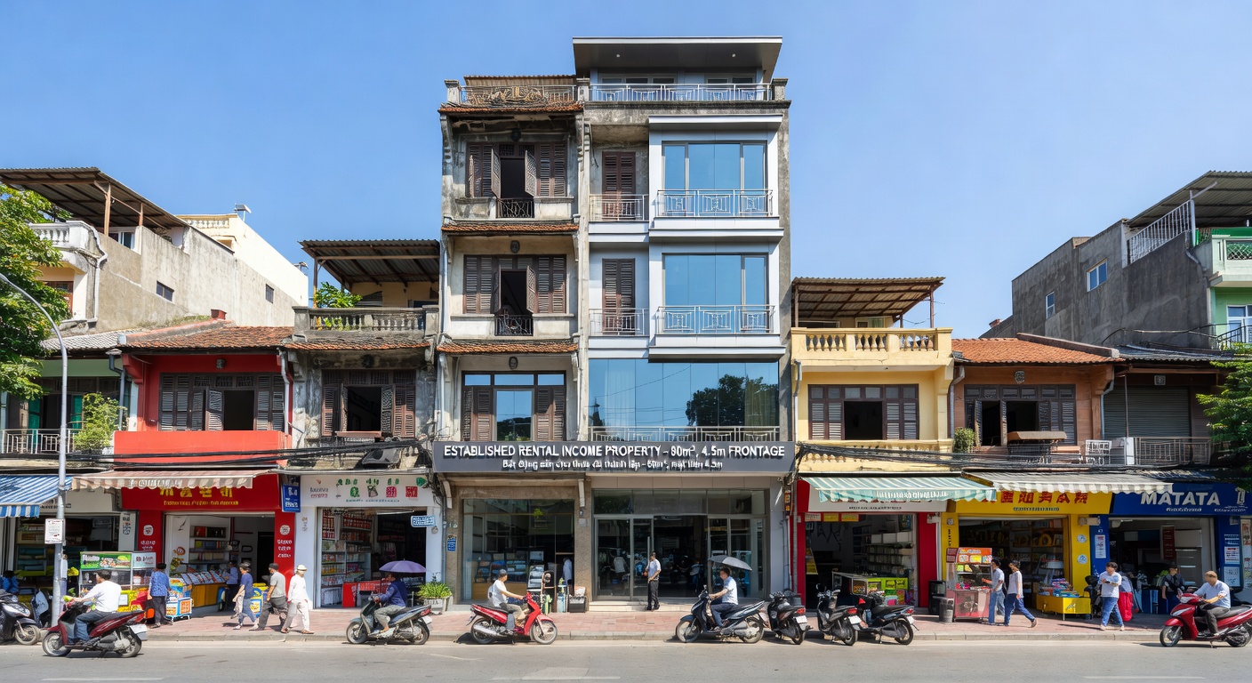 Tòa nhà mặt phố Xã Đàn