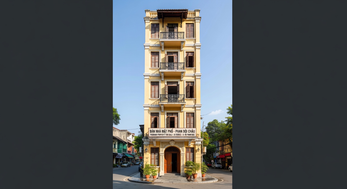 Mặt phố Phan Bội Châu