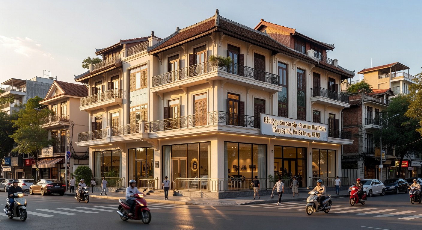 Mặt phố Tăng Bạt Hổ