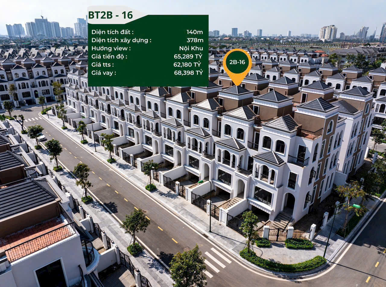 Biệt thự Kita Ciputra – Căn BT2B-16